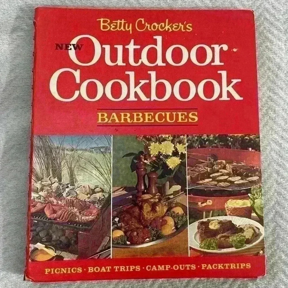 Vintage Betty Crocker First Edition, 1st Printing 1967 Outdoor Cooking BBQ Grill - Picture 1 of 7